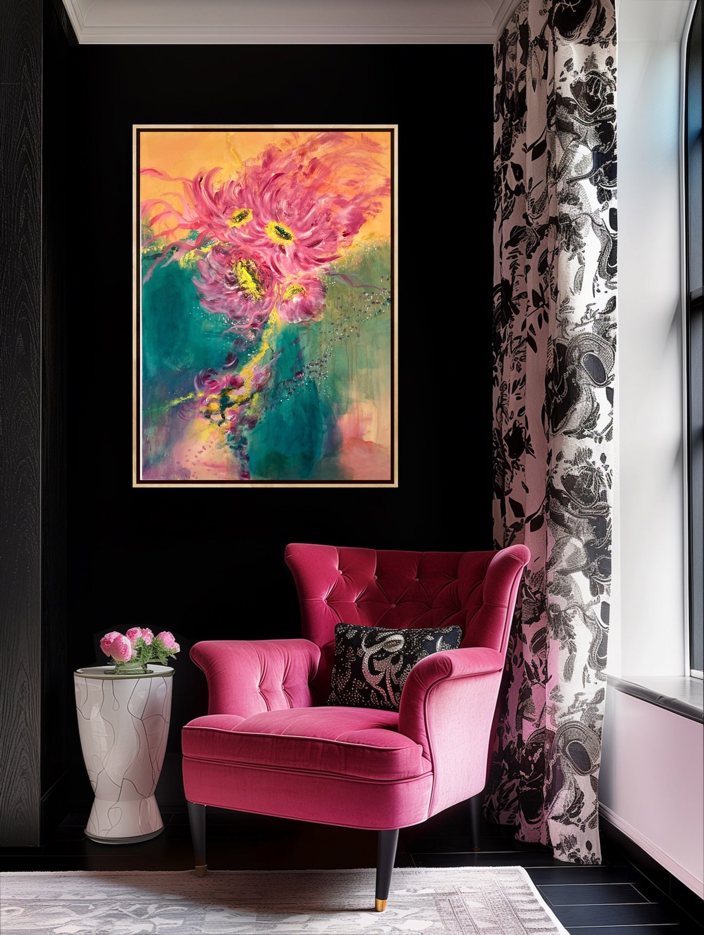 "Floral Constellation" - original artwork