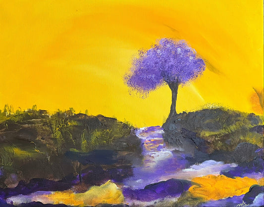 "Middle Of Yellow Sky" -  original artwork