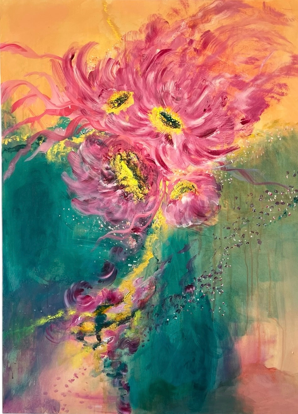 "Floral Constellation" - original artwork