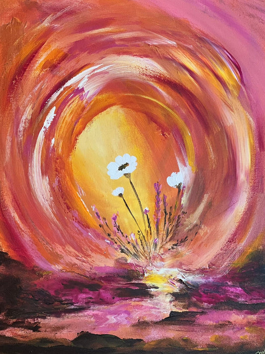 "The Root Of White Flowers" -  original artwork